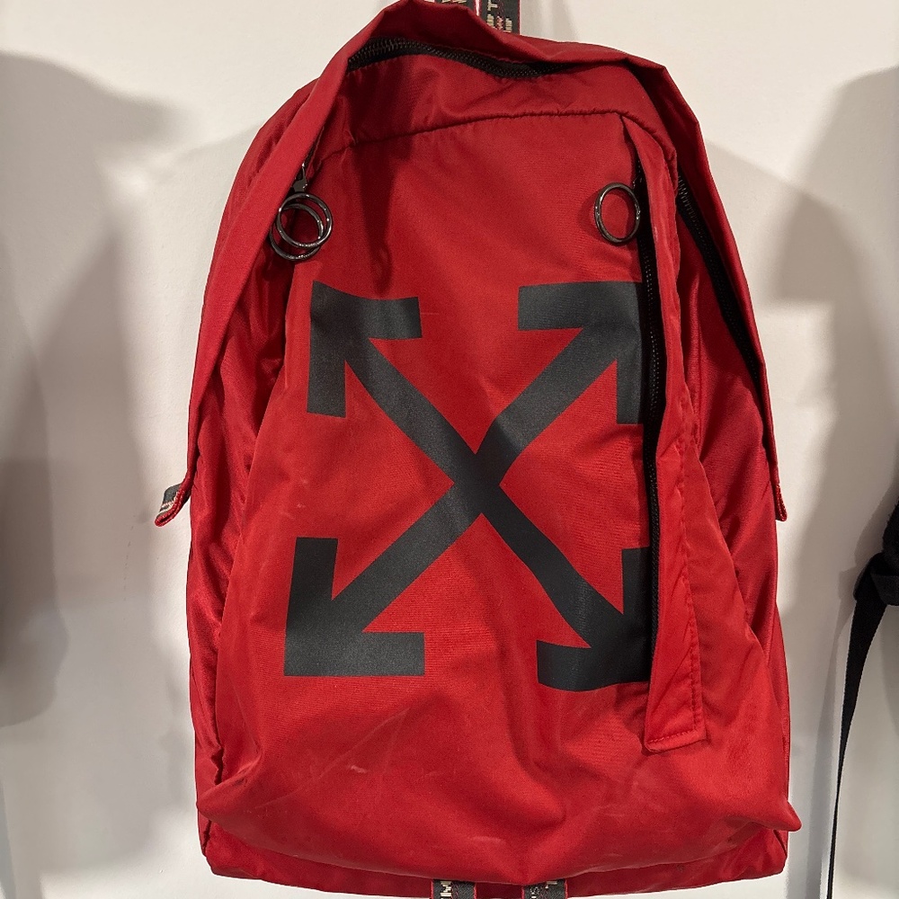 Off white backpack
